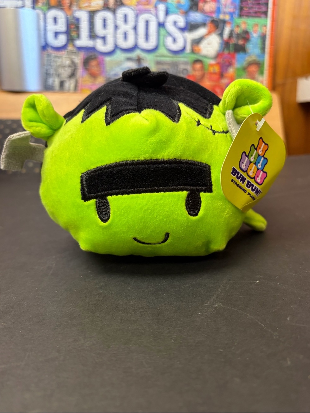 Bun Bun Large Green Stacking Plush Frankenstein Monster Tot